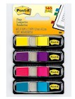 PAGE FLAGS, POST-IT, 0.47", ASSORTED COLORS, 140 FLAGS/CT THUMBNAIL