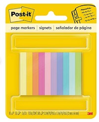 PAGE FLAGS, POST-IT, 1/2" X 2", ASSORTED COLORS, 500/CT MAIN
