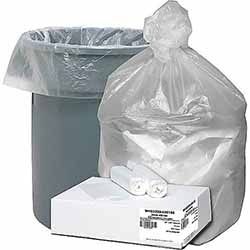 33 GALLON, 11 MIC, NATURAL, 33" x 40", ULTRA PLUS, HIGH DENSITY, 100/CT LARGE