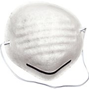 DUST MASKS, SANICO, DISPOSABLE, NON-TOXIC, 50/BX THUMBNAIL