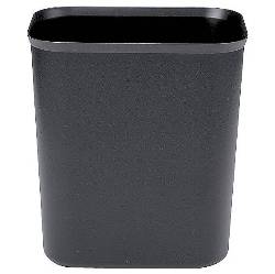Fire-Resistant Wastebasket Black 28 Quart LARGE