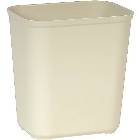 Fire-Resistant Wastebasket Beige 28 Quart THUMBNAIL