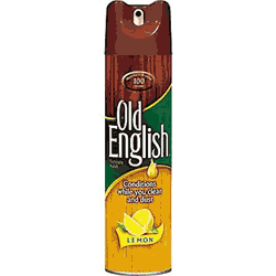 Furniture Polish, Old English,Aerosol Lemon Scent 12.5 oz. LARGE