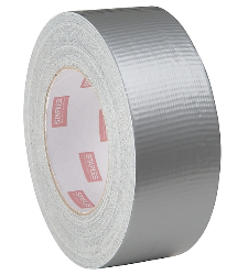 DUCT TAPE, ACRYLIC UTILITY, STAPLES, SILVER, STANDARD GRADE, 2" x 60 YRDS, 1 ROLL LARGE