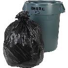 32 GALLON, BLACK, 33" x 44", LOW DENSITY, TRASH LINER, 100/Ct THUMBNAIL