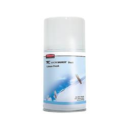 AIR FRESHENER / ODOR  AEROSOL REFILL, MICROBURST 9000, FRESH LINEN, 5.3 OZ., 4/CTN LARGE