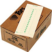 Time Cards, Tops Time Cards Job Card 3 1/2 x 9 500/Bx  THUMBNAIL