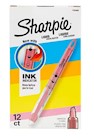 HIGHLIGHTERS, SHARPIE, CHISEL TIP, LIQUID, PINK, 12/CT THUMBNAIL