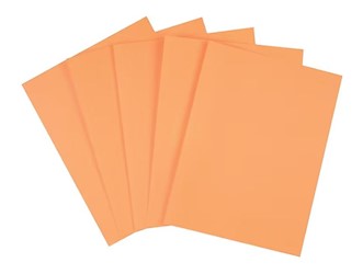 PAPER, MULTIPURPOSE, ORANGE, 20 LBS, 8.5" X 11", 500/REAM LARGE