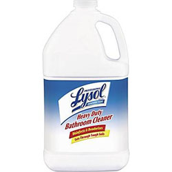 Disinfectant, Lysol Professional Heavy-Duty Bathroom Cleaner, 1 Gal LARGE