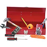 TOOL KIT, GREAT NECK, PROFESSIONAL QUALITY, 16-PIECE, W/METAL BOX MAIN