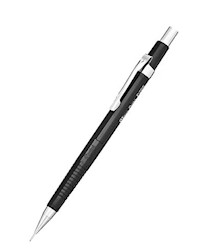 PENCIL, MECHANICAL, #2, PENTEL, 0.5MM, MEDIUM LEAD LARGE