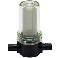 STRAINER, IN-LINE, FILTER, FOR EXTRACTORS, WASHABLE MAIN