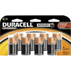 BATTERIES, C, DURACELL, COPPERTOP, ALKALINE,  8/CT THUMBNAIL