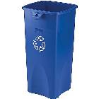 Desk High Recycling Container Blue 23 Gallons THUMBNAIL