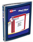 BINDERS, 3 RING, AVERY, HEAVY DUTY, 1/2", NAVY BLUE THUMBNAIL