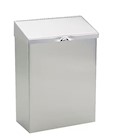 SANITARY NAPKIN DISPOSAL, HOSPECO, WALL MOUNT, STAINLESS STEEL THUMBNAIL