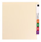 FOLDERS, END TAB, FASTENER, SMEAD, REINFORCED, LETTER SIZE, MANILA, 50/CT THUMBNAIL