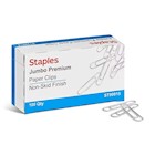 PAPER CLIPS, JUMBO, STAPLES, SILVER, 100/CT THUMBNAIL