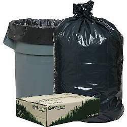 33 GALLON, 0.9 MIL, BLACK, 321/2" x 40", TALL KITCHEN BAGS, LOW DENSITY, 80/BOX LARGE
