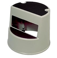 STEP STOOL, RUBBERMAID, PLASTIC, 1.08'H MAIN