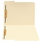 FOLDERS, TOP TAB, LETTER SIZE, MANILA, 11 POINT, 1/3 CUT, 2 FASTENERS, 50/CT THUMBNAIL
