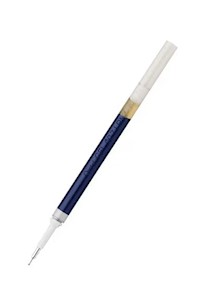 GEL PEN INK REFILL, PENTEL ENERGEL, MEDIUM NEEDLE TIP, BLUE INK MAIN