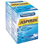 PAIN PILLS, ASPIRIN, 325 MG, 2/PACKET, 50 PACKETS/CT THUMBNAIL