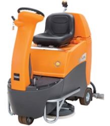 AUTO SCRUBBER, 28", RIDE-ON, TASKI SWINGO 2500B, AGM KIT BATTERY, OFF-BOARD CHARGER (TOP SELLER!) LARGE