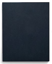 FOLDERS, 2 POCKET, PAPER, SMOOTH, NAVY BLUE, 25/CT LARGE