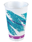 CUPS, SOLO, FOAM, HOT/COLD, 16 OZ., JAZZ DESIGN, 750/CT THUMBNAIL