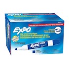 DRY ERASE MARKERS, EXPO, CHISEL TIP, BLUE, 12/CT THUMBNAIL