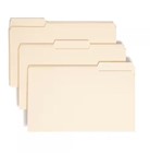 FILE FOLDERS, SMEAD, 1/3 CUT TAB, LEGAL SIZE, MANILA, 100/CT THUMBNAIL