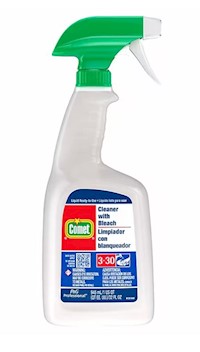 CLEANER, SANITIZING WITH BLEACH, COMET PROFESSIONAL, FOOD SERVICE SAFE, 32 OZ., 8/CT MAIN