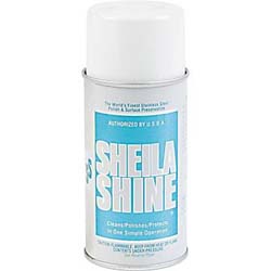 Cleaner, Sheila Shine Stainless Steel Cleaner & Polish 10 oz. LARGE