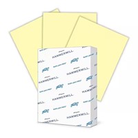 PAPER, MULTIPURPOSE, HAMMERMILL, 20 LBS, 8.5" X 11", YELLOW, 500 SHEETS/REAM MAIN