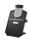 DOCUMENT STAND, WITH CLIP & GUIDE BAR, PLASTIC, STAPLES, BLACK THUMBNAIL