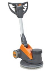 FLOOR MACHINE,  17", 175 RPM, INCLUDES PAD DRIVER, SOFT SCRUB BRUSH, AND SOLUTION TANK LARGE
