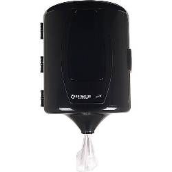 DISPENSER, PAPER TOWELS, CENTERPULL, BRIGHTON PROFESSIONAL, BLACK LARGE
