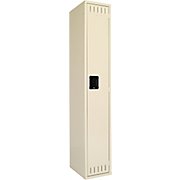 Lockers, Tennsco Single-Tier Lockers Single Unit Sand THUMBNAIL