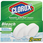 Bowl Cleaner, Clorox Automatic Toilet Bowl Cleaner 2 Tablets  THUMBNAIL