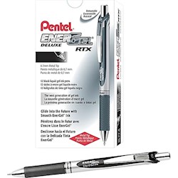 PENS, GEL, RETRACTABLE, PENTEL, MEDIUM POINT, BLACK INK, 12/CT LARGE