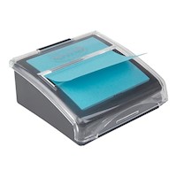 STICKY NOTE DISPENSER, 3" X 3", BLACK MAIN