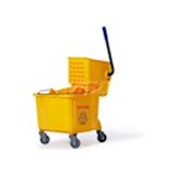 BUCKET / WRINGER COMBO, 35 QT., SIDE-PRESS, PRO-GUARD, YELLOW THUMBNAIL