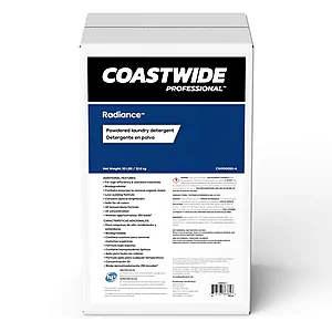 LAUNDRY DETERGENT, COASTWIDE PROFESSIONAL, RADIANCE 160, POWDER, 50 LBS / 800 OZ MAIN