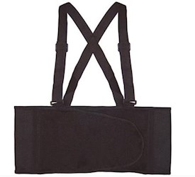 Husky Medium Black Back Support Belt LARGE