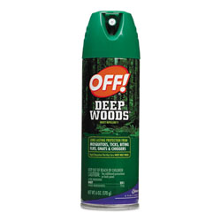 Insect Repellant, Deep Woods OFF, 33 Aerosol, 6 oz.  LARGE