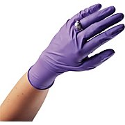 DISPOSABLE GLOVES, KIMBERLY-CLARK, NITRILE, POWDER-FREE, PURPLE, XL, 90/BX THUMBNAIL