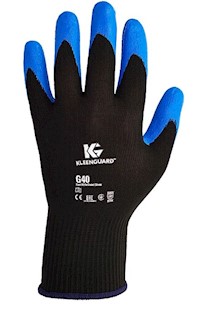 GLOVES, NITRILE, FOAM, G40, JACKSON SAFETY, ABRASION RESISTANT, BLUE/BLACK, 12 PAIRS/CT MAIN