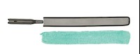 DUSTER REFILL, RUBBERMAID, HYGEN, MICROFIBER, GREEN, 28" MAIN